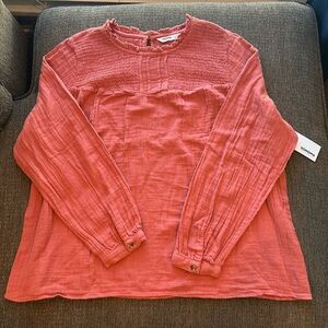 NWT Sonoma Long Sleeve Blouse